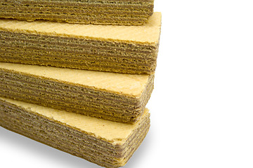 Image showing stack of wafers