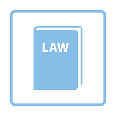 Image showing Law book icon