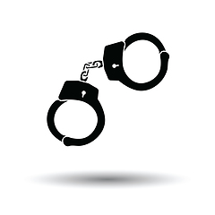 Image showing Police handcuff icon