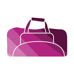 Image showing Fitness bag icon