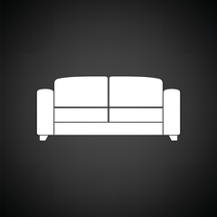 Image showing Office sofa icon