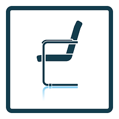 Image showing Guest office chair icon