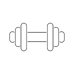 Image showing Dumbbell icon