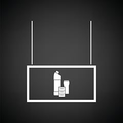 Image showing Household chemicals market department icon