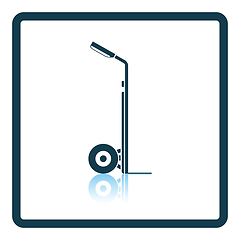 Image showing Warehouse trolley icon