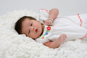 Image showing Baby on white
