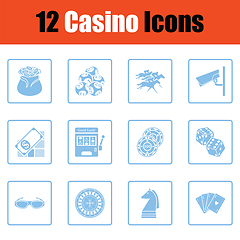Image showing Casino icon set