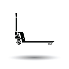 Image showing Hydraulic trolley jack icon