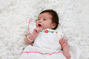 Image showing Baby on white