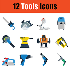 Image showing Tools icon set