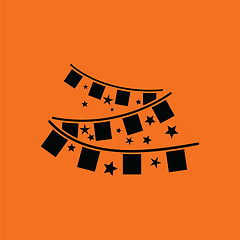 Image showing Party garland icon