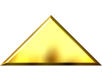 Image showing 3D Golden Pyramid