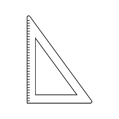 Image showing Triangle icon