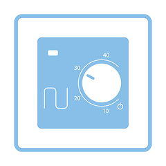 Image showing Warm floor wall unit icon