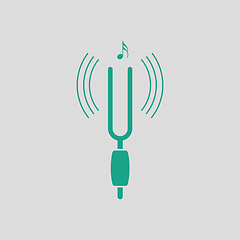 Image showing Tuning fork icon