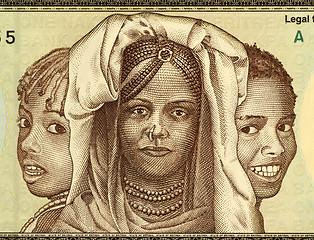 Image showing African Girls from Eritrea