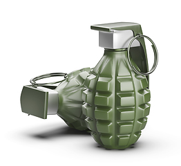 Image showing Fragmentation hand grenades