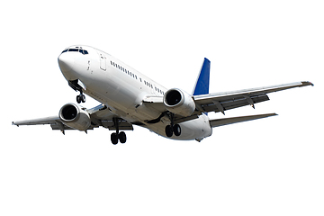 Image showing Plane isolated on a white background