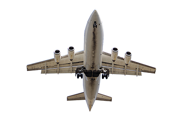 Image showing Privat jet plane isolated on a white background