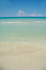 Image showing Tropical beach Varadero Cuba