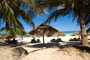 Image showing Tropical beach at Varadero Cuba