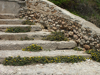 Image showing Old Steps