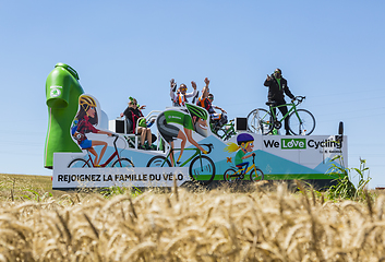 Image showing The Skoda Truck - Tour de France 2016