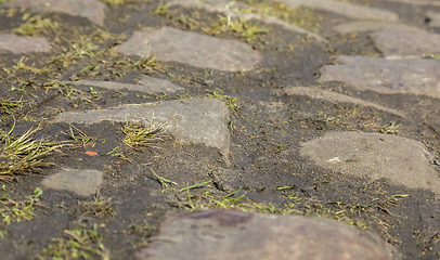 Image showing Cobblestone Road- Detail