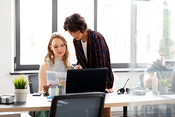 Image showing business team or startuppers working at office