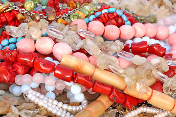 Image showing Variety of beads