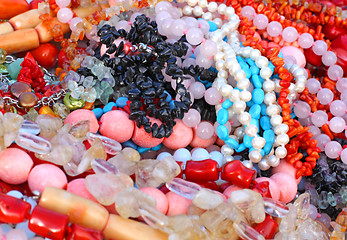 Image showing Variety of beads