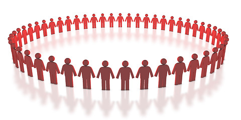 Image showing Human Circle