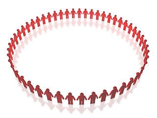 Image showing Human Circle