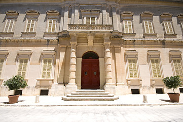 Image showing malta mdina casa testaferrata palace