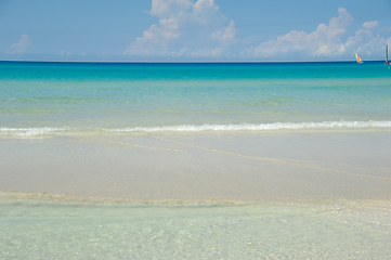 Image showing Exotic beach Varadero Cuba