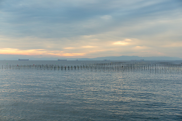 Image showing Fish farm industry