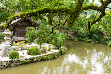 Image showing Beautiful japanese garden