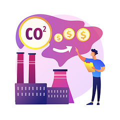 Image showing Clean economy vector concept metaphor