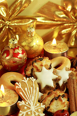 Image showing Delicious Christmas cookies