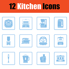 Image showing Kitchen icon set