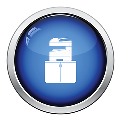 Image showing Copying machine icon