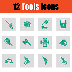 Image showing Tools icon set