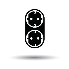 Image showing AC splitter icon