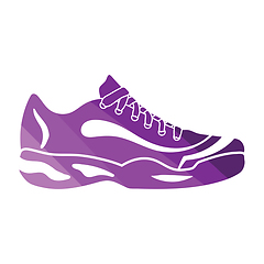 Image showing Tennis sneaker icon