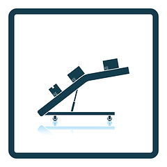 Image showing Warehouse transportation system icon