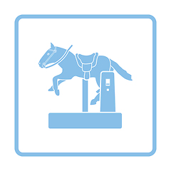 Image showing Horse machine icon