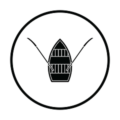 Image showing Paddle boat icon