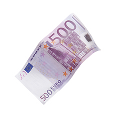 Image showing Five hundred euro bill