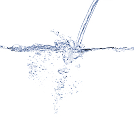 Image showing Waterjet turbulence