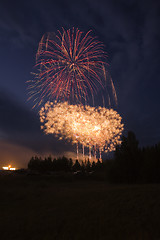 Image showing Local fireworks